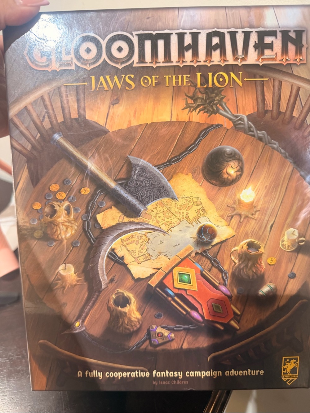 Gloomhaven: Jaws of the Lion Board Game - Brown